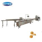 100-1300sandwiches/Min Ice Cream Biscuit Sandwiching Machine With Packing