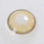 Natural Looking Dusky Brown Contact Lens Realistic Hazel Contacts 14.5