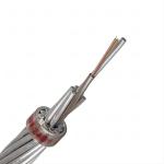 2-144 Cores Fiber Optic Overhead Cable Strip AA Wire Opgw Fiber Cable for