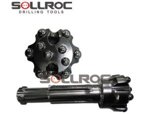 Wholesale 165mm Shank M60 Carbide Black DTH Hammer Bits For Construction Works from china suppliers