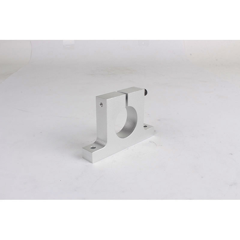 43mm Dia CNC Spindle Motor Clamp Aluminum Fixture Chuck Bracket With Screw