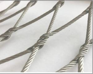 Wholesale 30x30mm 2.0mm Stainless Steel Wire Rope Mesh For Zoo Enclosure from china suppliers