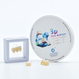 Wholesale A1 A2 A3 3d Multilayer Zirconia Block Blank Disc For Laboratorio Dental from china suppliers