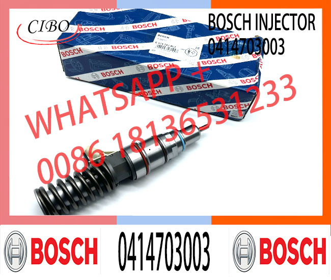 remanufactured Detroit Diesel Series 60 14.0L Rebuilt Unit Fuel Injector 0414703003 for BOSCH inyector