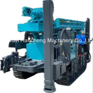 Wholesale 350m Hard Rock Crawler Water Well Drilling Rig Machine 91KW Diesel Engine from china suppliers