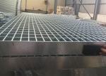 Cover Plate Press Lock Steel Grating Hot Dip Galvanized Feature Raw Material