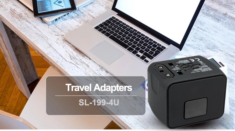 Mini Size Universal Travel Adaptor / International Power Adapter For Business Trip
