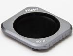 Black DJI Mavic Pro Drone Filters , Aluminum Alloy Camera Lens Filter ND/PL