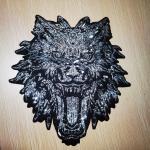 Heat Label Iron On Embroidery Patch Custom Cloth Twill For Clothing