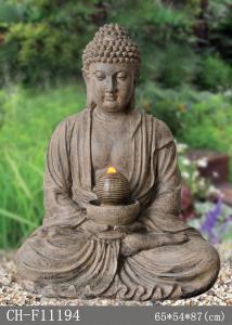 Wholesale 34 Inch Meditierende Buddha Water Fountain from china suppliers