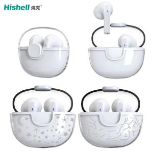 Wholesale Ultraportable 35mAh Buds Bluetooth Earphones IPX5 F70 With Transparent Cabin from china suppliers