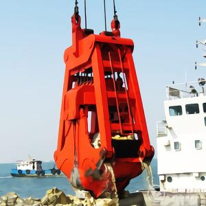 Wholesale Q345 / Q235 Materials Orange Peel Hydraulic Clamshell Bucket from china suppliers