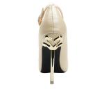608-33 Fashion Pointed Shallow Mouth High Heels With Thin Sandals, Sexy Stiletto