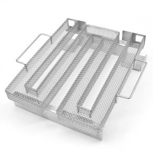 Wholesale OEM Perforated Mesh Woven 600G BBQ Smoker Tube Stainless Steel from china suppliers