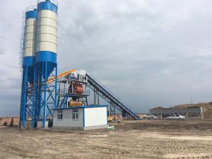 Wholesale 90m3 Engineering Construction Machinery Ready Mix Concrete Portable Silo Cement Batching Plant from china suppliers