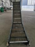 Adjustable Speed Flat Belt Conveyor for Food Convey