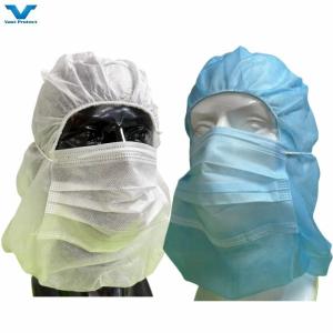Wholesale 18GSM Disposable Non-Woven PP Ninja Balaclava Hood for Space Missions and Adventures from china suppliers