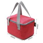 SGS Polyester L21.5cm Insulated Lunch Cooler Bags