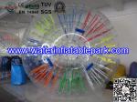Colorful Water Zorbing Ball Walking , Transparent Zorb Ball Party