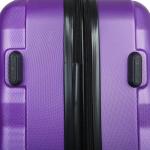 Spinner ODM Purple 4 Wheel Trolley Luggage