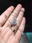 Piaget full diamonds necklace of 18kt gold with white gold