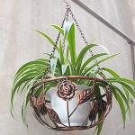Iron Balcony Flower Pot Hanging Basket