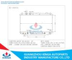 Aluminum Toyota Radiator For RAV4 03 ACA21 OEM 16400 - 28140 / 28190 / 28460