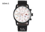 Classic Men's Quartz Watch BARIHO Analog Wristwatch Leather Strap M544
