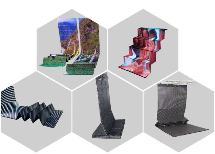 High Brightness Retail LED Display RGB , MBI 5026 IC Driver LED Screen 9Kg / Sqm 16 Pcs