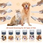 Electric Pet Hair Grooming Vacuum Cleaner for Dogs Cats Stocked N.W/G.W. 2.2kg/3