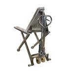 Manual Single Scissor Lift Table 1500kg Stainless Pallet Jack Lifting Height 31