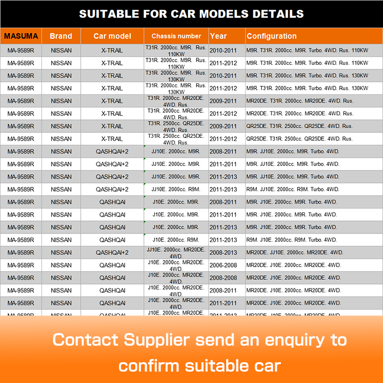 54500-JE20A 54500-JG000 54500-JD000 54500-JG00A 4x4 Steering Control Arm for Nissan Dualis