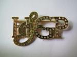 Metal Letter 1.2 - 3.0mm size lapel pin badge