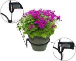 8 Inch Wall Mounted Plant Holder Ring Metal Flower Pot Hangers with Hanging
