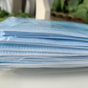 Wholesale 3 Ply Disposable Mouth Mask , Anti Allergic Non Woven Fabric Mask from china suppliers