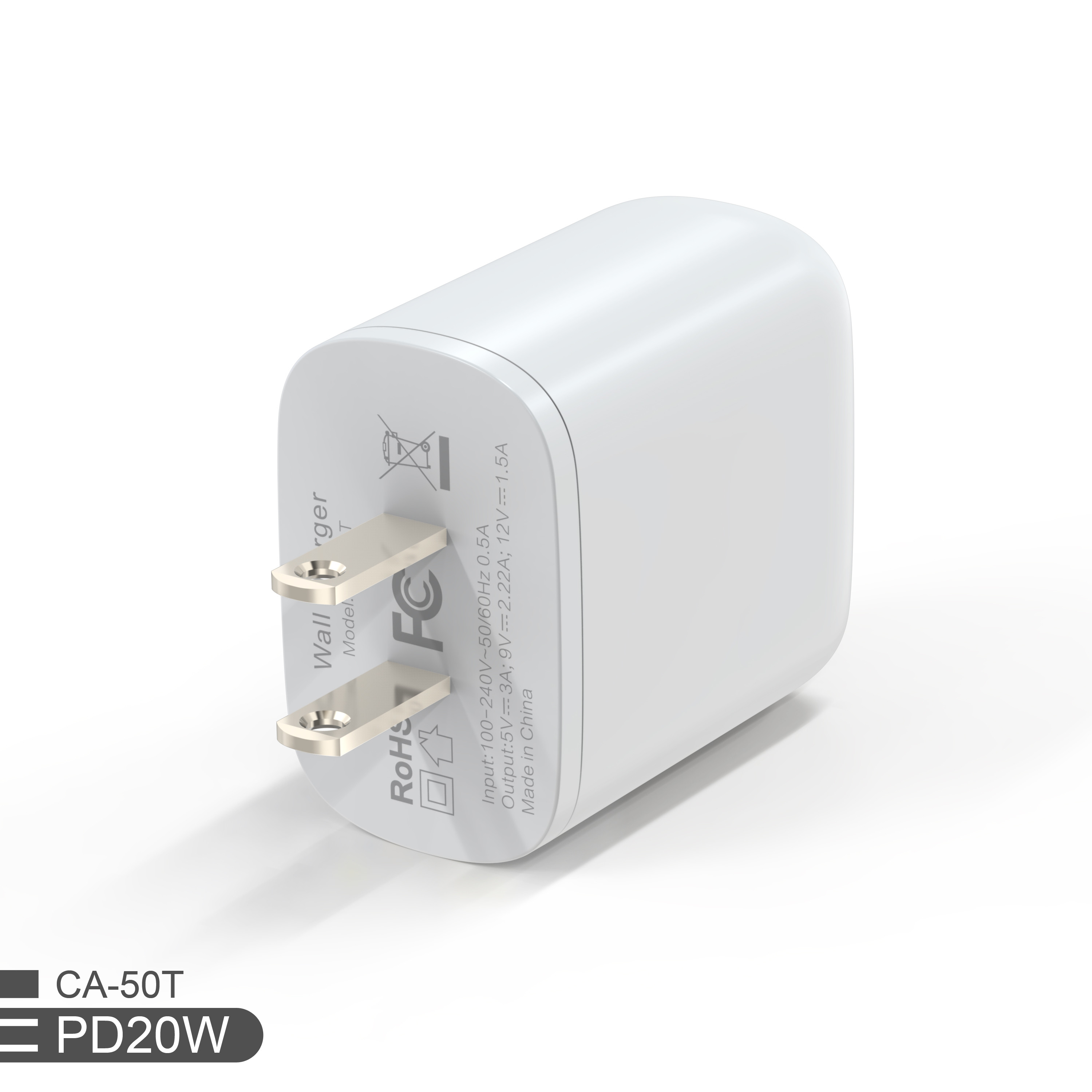 Type C PD 20W Rapid Phone Charger PC Fireproof