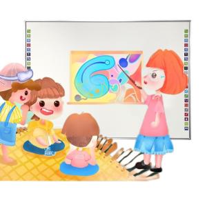 Wholesale 86 Inch Smart USB Interactive Whiteboard Teaching With Projector Ycltouch from china suppliers