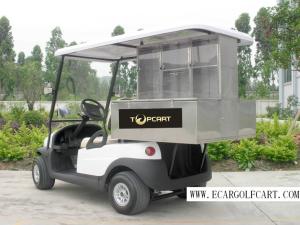 Wholesale 2 Person Custom Electric Golf Carts Stainless Steel Material For Food Transportation from china suppliers