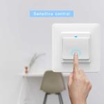 EU UK Standard Tuya Smart Life WiFi Light Switch 10A 1 Gang Light Switch With