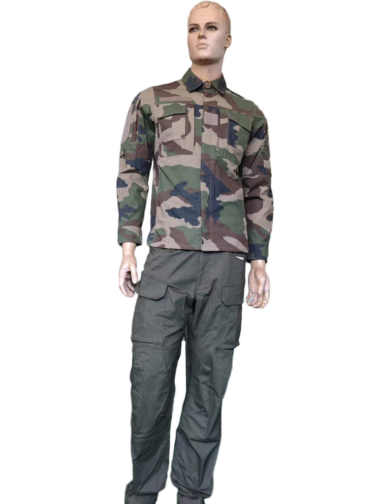 Military Camouflage Jacket And Pants Digital Camo Military Uniform Clothing Army Workwear For Outdoor