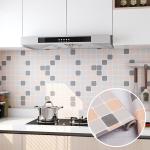 Modern Style Peel and Stick Kitchen Backsplash Wallpaper Fireproof PVC Vinyl