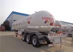 54m3 Semi Tanker Trailer LPG Propane Gas Transportation 27mt 1 Year Warranty