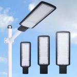 Die-Cast Aluminum Outdoor LED Street Light with IP65 Waterproof Rating and 80