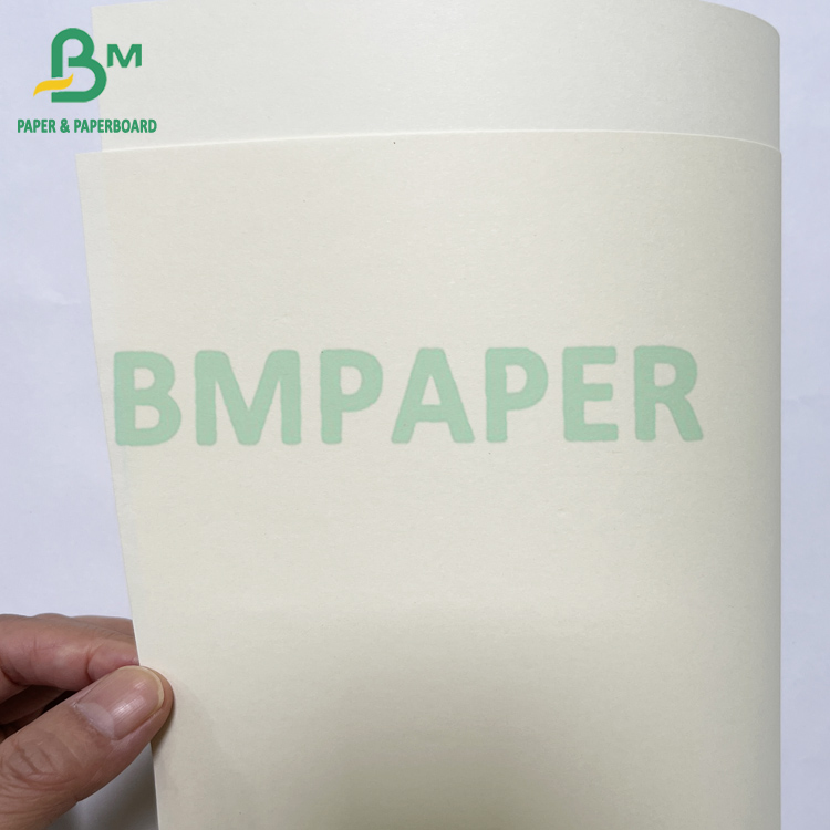 24lb 32lb Bond Paper 34" Uncoated Cream Woodgrain Jumbo Paper