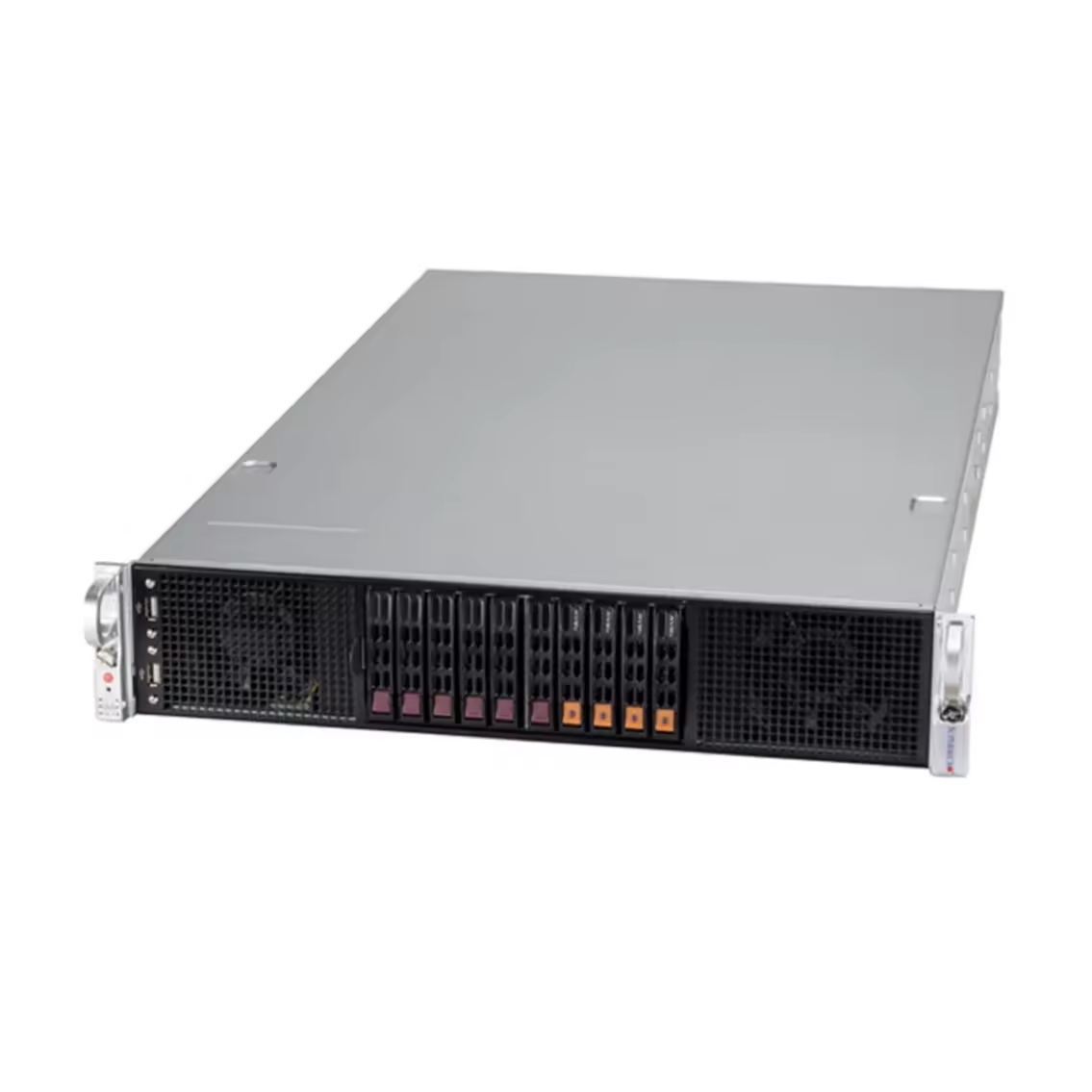 2U Dual Processor System Xeon Gold 6342 2.8GHZ SuperServer SYS-220GP-TNR in Rackmount
