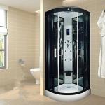 Indoor Glass Sauna Steam Shower Enclosure Unit , One Person Steam Shower Stall