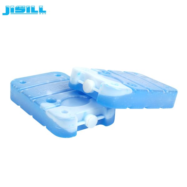 Portable reusable hardshell plastic durable insulation brick for ice cream cart For Food Frozen
