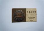 Eco Friendly Metal Coat Buttons / Metal Shirt Buttons Durable