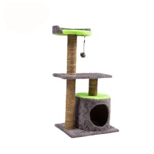 Wholesale Customized Color Cat Climbing Frame Eco - Friendly Size 43 * 30 * 79CM from china suppliers