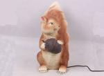 A pair of squirrel Lawn lights garden resin animal lamp park scenic lawn